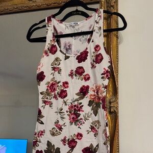 Floral mini dress